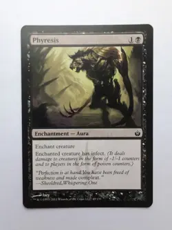 MTG Phyresis (MBS) Mirrodin Besieged Regular Common 49/155 - Image 1