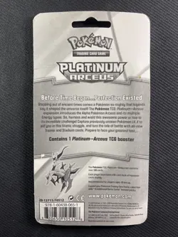 Pokemon Cards Sealed Platinum Arceus Salamence Blister Pack 2009 Ultra Rare - Image 2