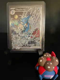 Kingdra ex 131 Pokemon Shrouded Fable Scarlet & Violet Black Star Promo Holo SIR - Image 1