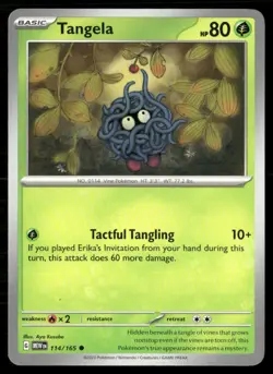 2023 SCARLET & VIOLET SERIES - SCARLET & VIOLET - 151 TANGELA COMMON #114 - Image 1