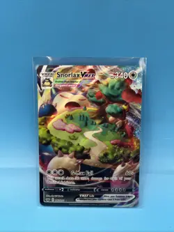Pokemon TCG Snorlax Vmax Sword & Shield 142/202 Holo Ultra Rare - Image 1