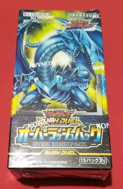 Yu-Gi-Oh Rush Duel Over Rush Pack Booster Box Japanese - Image 1