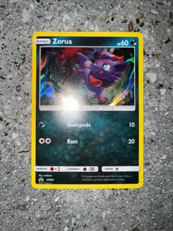 Pokemon TCG Cards Zorua SM83 Black Star Promo Holo - Image 3