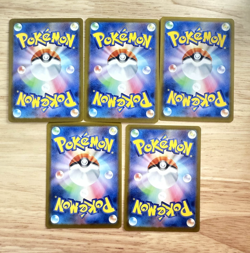 5 Card Set 018-022/M-P McDonald’s Pokemon Promo JAPAN Set Non-Pikachu Near Mint - Image 2