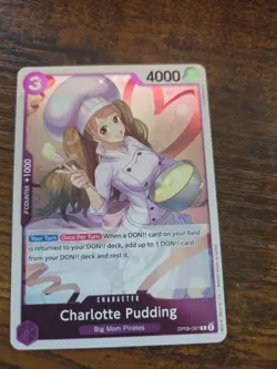 Charlotte Pudding OP08-067 (Rare) Two Legends ONE PIECE Card English Foil - Image 1