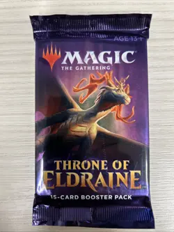 Magic The Gathering MTG Throne Of Eldraine (ELD) 15-Card Booster Pack 630509785216 - Image 1