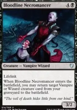 1 x Bloodline Necromancer - Commander 2017 - NM-Mint - MTG - Image 1