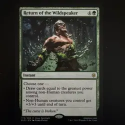 1x RETURN OF THE WILDSPEAKER - Eldraine/List - MTG - Magic the Gathering - Image 1