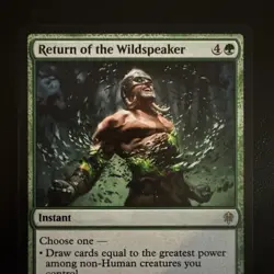1x RETURN OF THE WILDSPEAKER - Eldraine/List - MTG - Magic the Gathering - Image 2