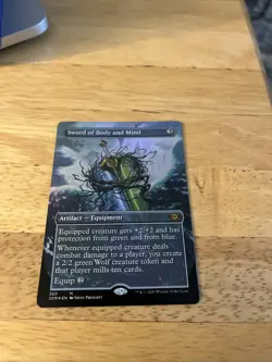 Sword of Body and Mind (Borderless) Double Masters Foil - Image 1