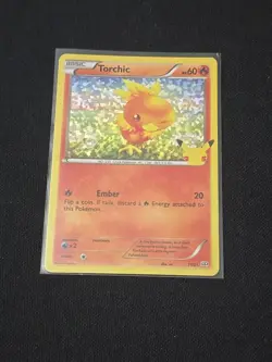 Torchic 011/025 McDonald's 25th Anniversary Holo Rare Pokemon TCG Near Mint - Image 1