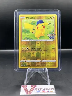 Pokemon TCG - GO - PIKACHU REVERSE HOLO 028/078 - Pack Fresh Mint - Image 1