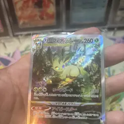Pokemon Leafeon VSTAR 210/172 s12a VSTAR Universe Japanese Light play LP - Image 3