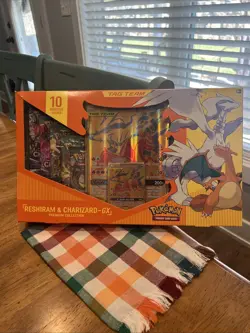 Pokemon TCG Reshiram & Charizard-GX Factory Sealed Premium Collection Box - Image 1