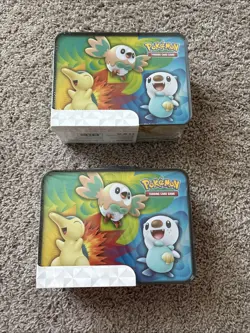Pokemon TCG Arceus Spring 2022 Collector Chest Lunchbox Tin Lot of 2 Sealed - Image 3