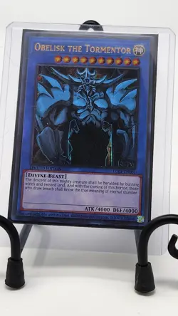 Yu-Gi-Oh! Obelisk the Tormentor Legendary Collection LC01-EN001 Limited Edition - Image 1