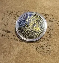 Yu-Gi-Oh! TCG YCS Gold Token Coin - Gorz the Emissary of Darkness - Image 1