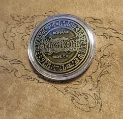 Yu-Gi-Oh! TCG YCS Gold Token Coin - Gorz the Emissary of Darkness - Image 2