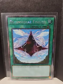 Dimensional Fissure Platinum Secret Rare Card RA03-EN163 - Image 1