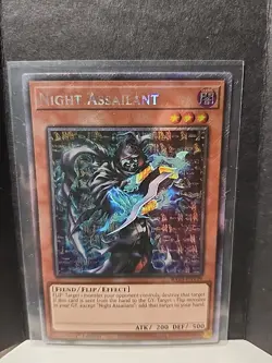 Night Assailant Platinum Secret Rare Card RA03-EN139 Century Bonanza - Image 1