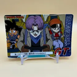 Trunks Dragon Ball GT Battle Card Carddass #33 Amada 1996 Japanese Japan C-29 - Image 1