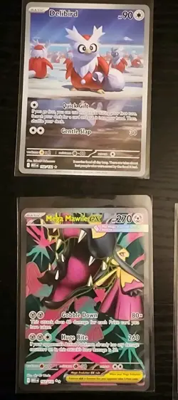 Pokemon Mega Evolution Multi Card Lot All NM With Mimikyu Promo Svp075 2 Dbls - Image 5