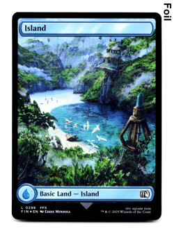 Island (0298) (Full Art) - FOIL - [Universes Beyond: Final Fantasy] MTG Magic 💧 - Image 1