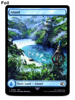 Island (0298) (Full Art) - FOIL - [Universes Beyond: Final Fantasy] MTG Magic 💧 - Image 3