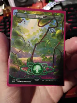 Forest (239) (Borderless) Unfinity Regular Magic The Gathering Mtg - Image 1