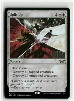 Split Up FOIL - Duskmourn MTG NM - Image 1