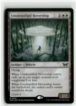 Unidentified Hovership FOIL - Duskmourn MTG NM - Image 1