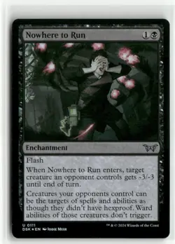 Nowhere to Run FOIL - Duskmourn MTG NM - Image 1