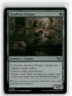 Insidious Fungus FOIL - Duskmourn MTG NM - Image 1