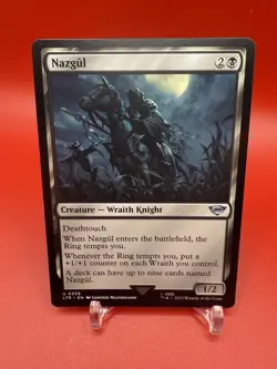 MTG Nazgul 0339 Universes Beyond: LOTR Tales of Middle-Earth NM - Image 1