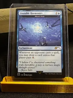 Unstable Harmonics Rhystic Study MTG NM/M Secret Lair - Image 1