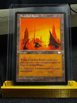 Scorched Ruins MTG LP Weatherlight - Image 1