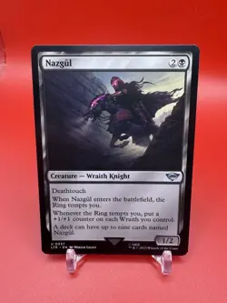 MTG Nazgul 0337 Universes Beyond: LOTR Tales of Middle-Earth NM - Image 1