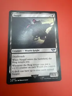 MTG Nazgul 0337 Universes Beyond: LOTR Tales of Middle-Earth NM - Image 3