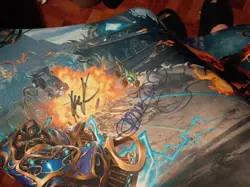 MTG Magic Con Chicago 2025Ultra Pro Playmat VIP Exclusive Signed By Brian Kibler - Image 4