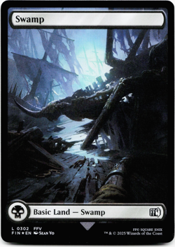 Swamp (302) (Full Art) - FOIL - [Universes Beyond: Final Fantasy] MTG Magic 💀 - Image 3
