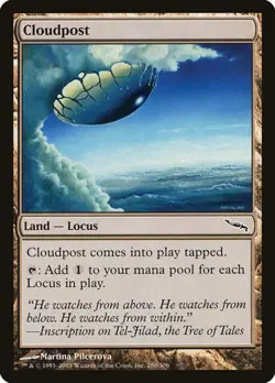 1x Cloudpost NM Eng MTG - Mirrodin - Image 1