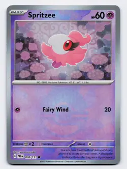 Spritzee [038/131] SV: Prismatic Poke Ball Pattern Holo [Pokemon Card English] - Image 1