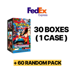 [FEDEX] Korean Pokemon Mega Brave SEALED 30 Booster Box (1 CASE) plus 60 pack - Image 1