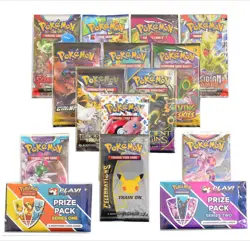 100PC Protective Sleeves Self Sealing Clear View Bags for Pokemon Booster Packs - Image 5