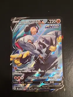 Rapid Strike Urshifu V - TG20/TG30 - Pokemon Brilliant Stars Ultra Rare NM - Image 1