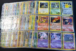 DAMAGED Lot of 180 ALL HOLO Vintage Pokemon Card Binder Collection DAMAGED - Image 1