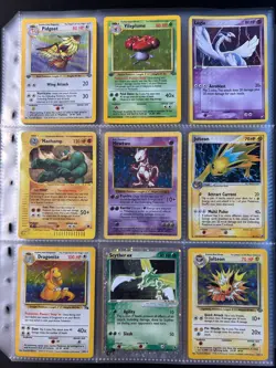 DAMAGED Lot of 180 ALL HOLO Vintage Pokemon Card Binder Collection DAMAGED - Image 5