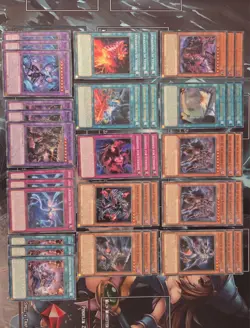 Ashened Deck Core 42 Cards MP25 Mega Pack 2025 1st Edition YuGiOh Bundle - Image 2