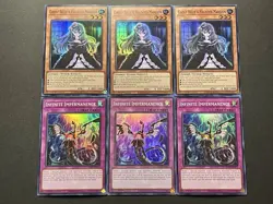 3x Infinite Impermanence + 3x Ghost Belle Haunted Mansion | Super Rare | YuGiOh! - Image 1