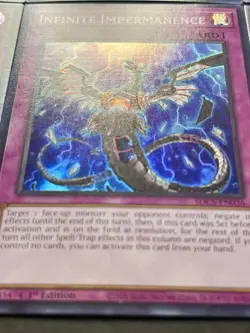 3x Infinite Impermanence + 3x Ghost Belle Haunted Mansion | Super Rare | YuGiOh! - Image 4